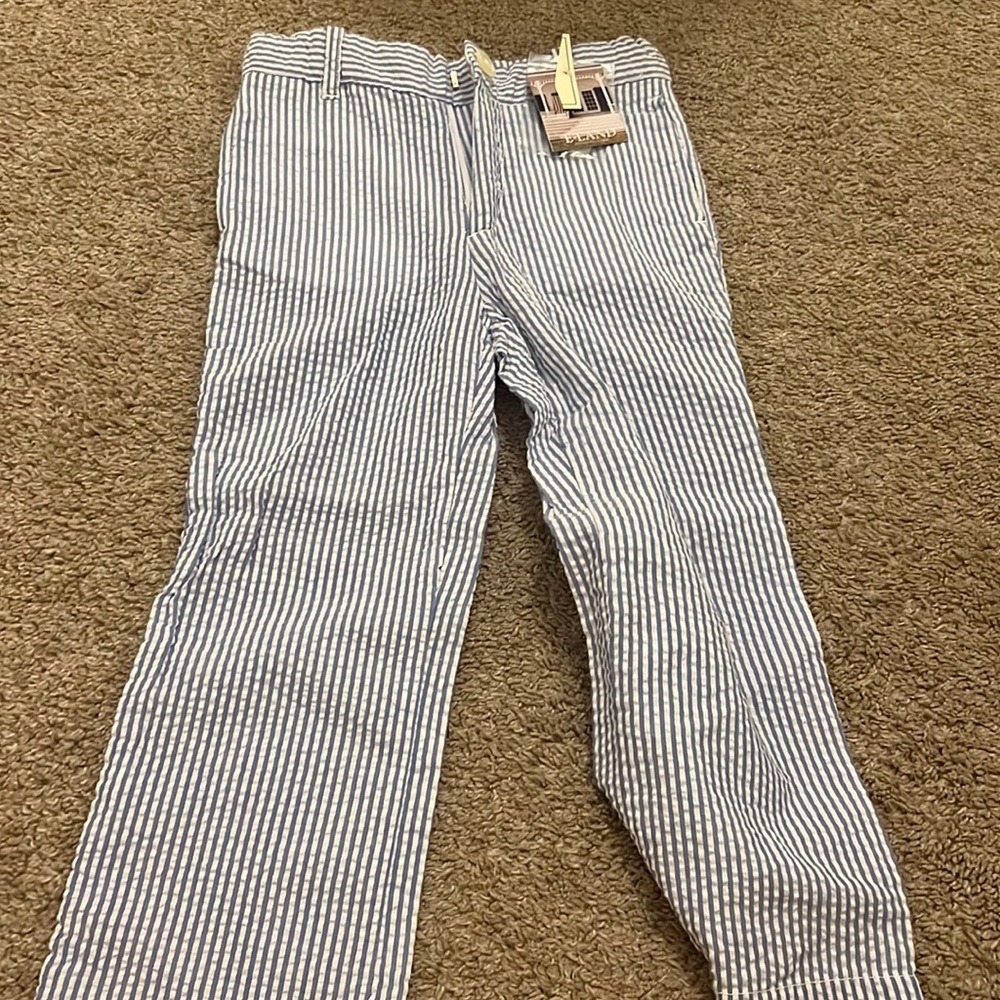 Boys Seersucker Pants
